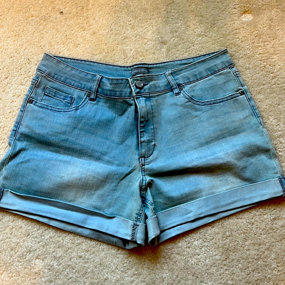 NY & Company Denim Shorts size 14
